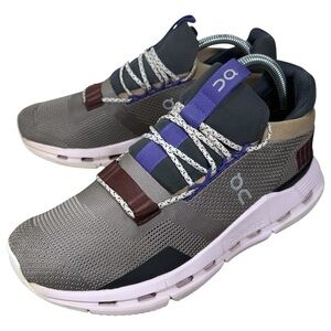 On Cloud Running Women's Size W9 Cloudnova 2 Shoes Purple Zinc Lily Athletic